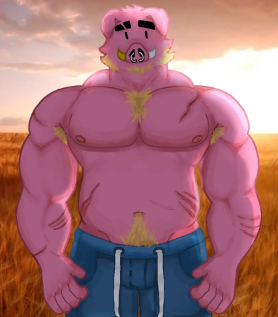 fanart que ganhei!, arte publicada por Bacon-pig no FurMap