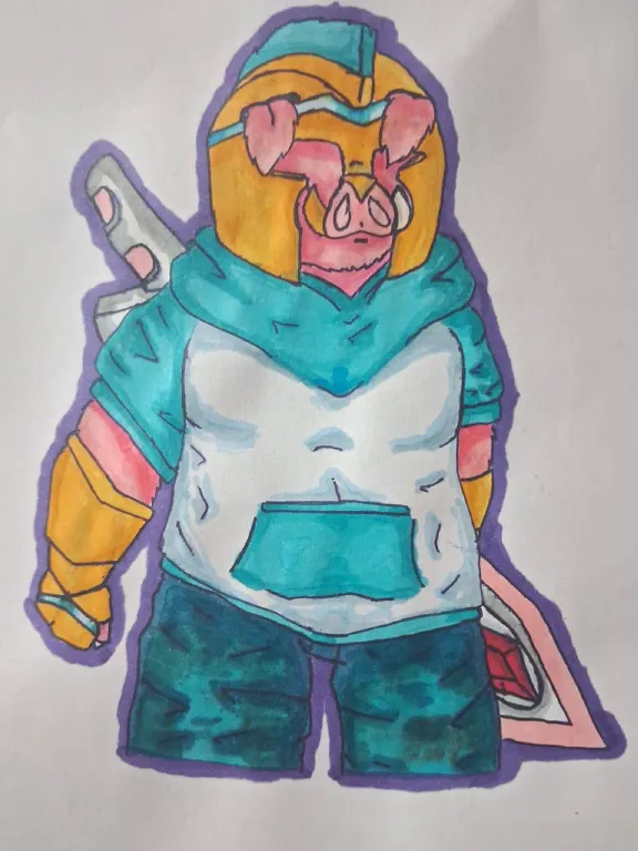 bacon no inicio..., arte publicada por Bacon-pig no FurMap
